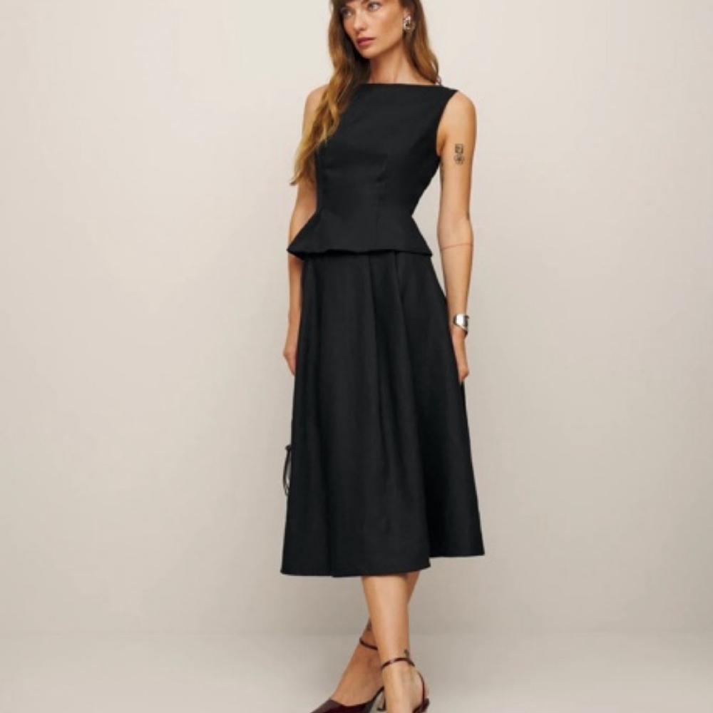 Reformation Moya Linen Two-Piece Set